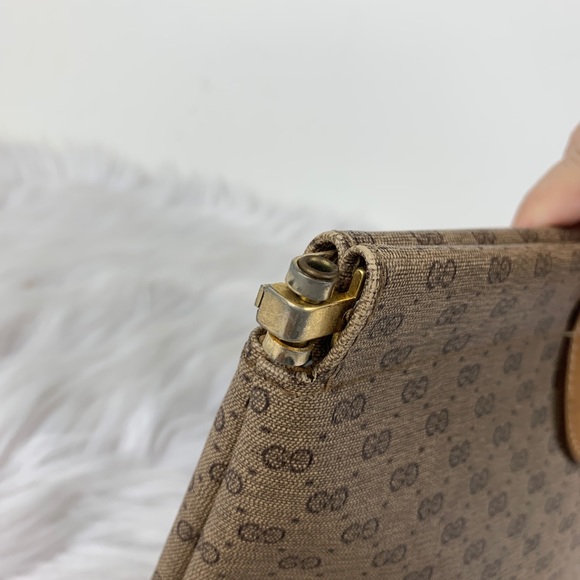 Gucci supreme GG metal top clutch - Picture 6 of 13